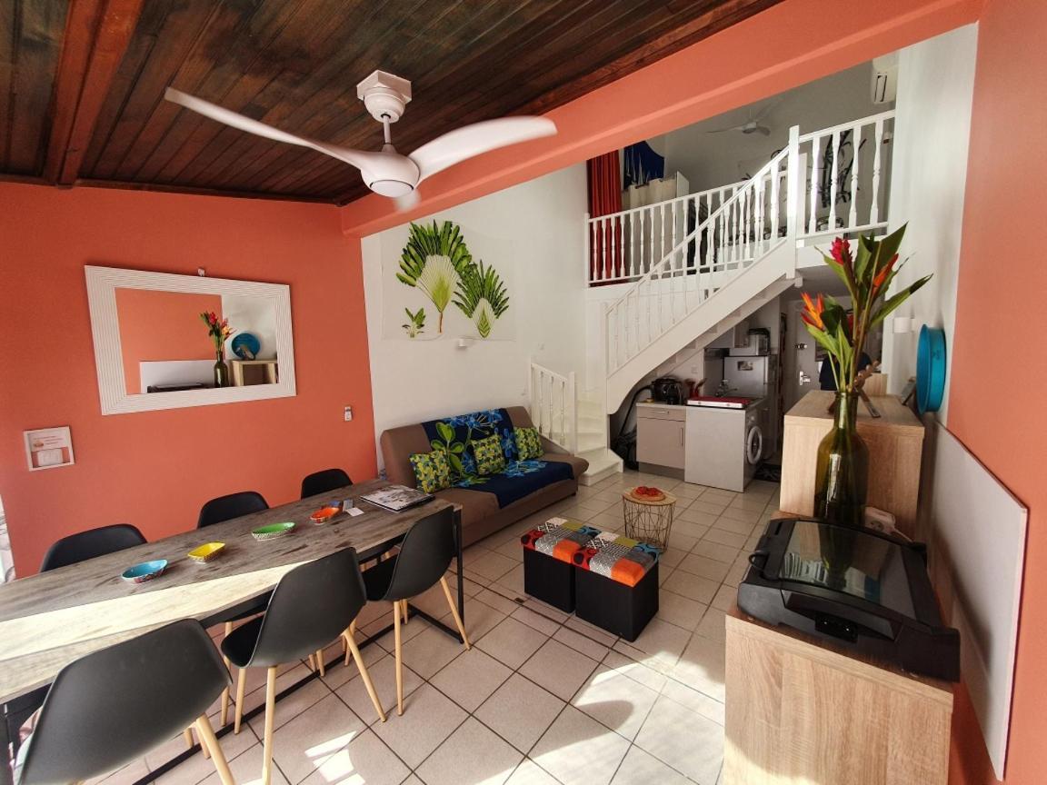 Appartement Ker-Eol Residence Canouan Sainte-Anne Avec Piscine Zewnętrze zdjęcie